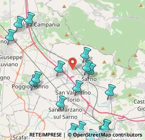 Mappa Zona Industriale, 84087 Sarno SA, Italia (6.0515)