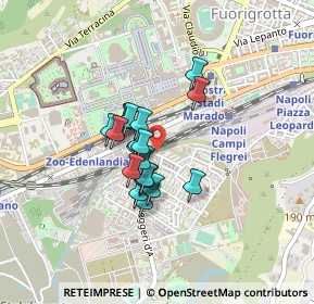 Mappa Via Testa Giuseppe, 80124 Napoli NA, Italia (0.301)