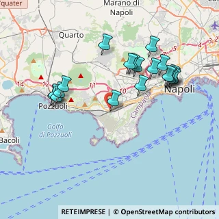 Mappa Via Corrado Barbagallo, 80125 Napoli NA, Italia (4.3505)