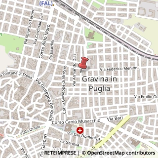 Mappa Via Luigi Cadorna, 54, 70024 Gravina in Puglia, Bari (Puglia)