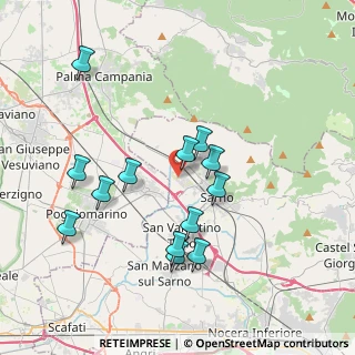 Mappa Viale Delle Filande, 84087 Sarno SA, Italia (3.90615)