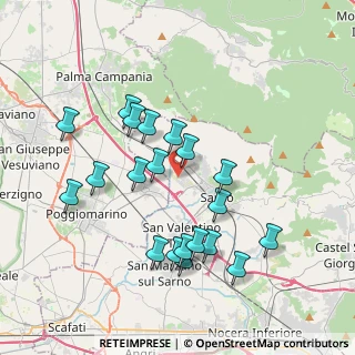 Mappa Viale Delle Filande, 84087 Sarno SA, Italia (3.9715)