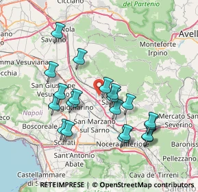Mappa Viale Delle Filande, 84087 Sarno SA, Italia (7.589)