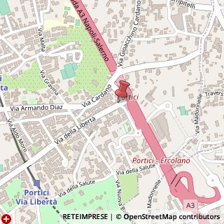 Mappa Via della Libertà, 299, 80055 Portici, Napoli (Campania)