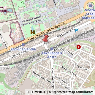 Mappa Viale Cavalleggeri D'Aosta, 9, 80124 Napoli, Napoli (Campania)