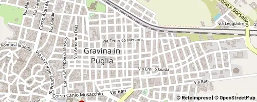 Mappa Gravina in Puglia