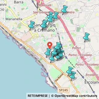 Mappa Via V. Emanuele, 80055 Portici NA, Italia (0.9355)