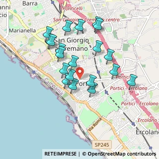 Mappa Via V. Emanuele, 80055 Portici NA, Italia (0.928)