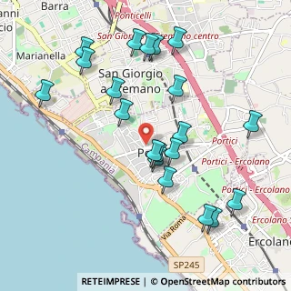 Mappa Via V. Emanuele, 80055 Portici NA, Italia (1.1245)