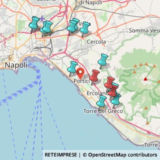 Mappa Via V. Emanuele, 80055 Portici NA, Italia (4.70667)