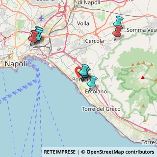 Mappa Via V. Emanuele, 80055 Portici NA, Italia (4.215)