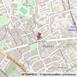 Mappa Via San Cristofaro,  6, 80055 Portici, Napoli (Campania)