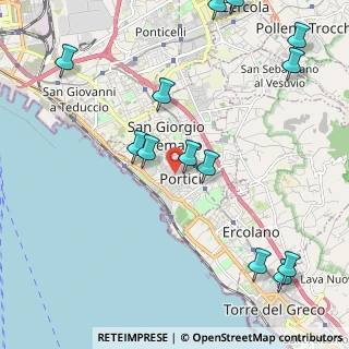 Mappa Via V. Emanuele, 80055 Portici NA, Italia (2.88)