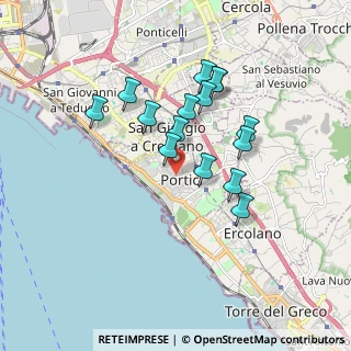 Mappa Via V. Emanuele, 80055 Portici NA, Italia (1.632)