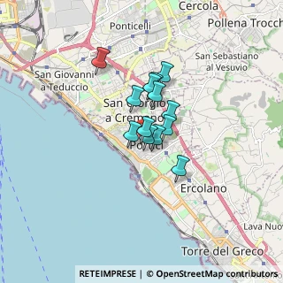 Mappa Via V. Emanuele, 80055 Portici NA, Italia (1.07385)