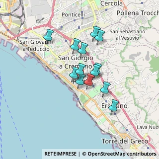 Mappa Via V. Emanuele, 80055 Portici NA, Italia (1.38538)