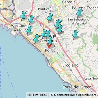Mappa Via V. Emanuele, 80055 Portici NA, Italia (2.04286)