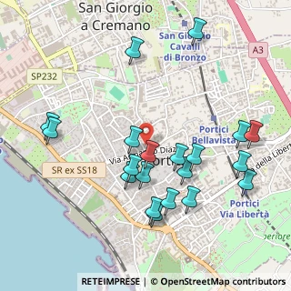 Mappa Via V. Emanuele, 80055 Portici NA, Italia (0.5705)