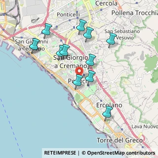 Mappa Via L. Da Vinci, 80055 Portici NA, Italia (2.0525)