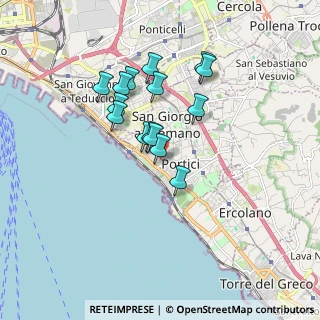 Mappa Via Amendola, 80055 Portici NA, Italia (1.52067)