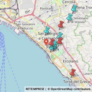 Mappa Via Amendola, 80055 Portici NA, Italia (1.82636)