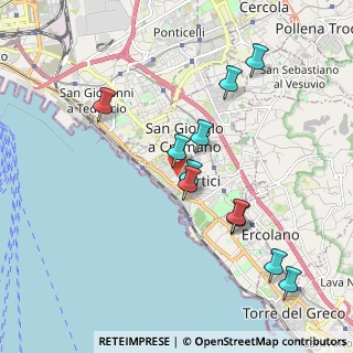 Mappa Via Amendola, 80055 Portici NA, Italia (2.03909)