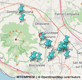 Mappa Via Volanti, 80047 San Giuseppe Vesuviano NA, Italia (4.37688)