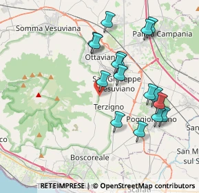 Mappa Via Volanti, 80047 San Giuseppe Vesuviano NA, Italia (4.00875)