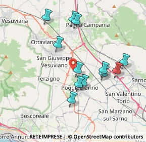 Mappa Via Macedonio Melloni, 80044 Ottaviano NA, Italia (3.83417)
