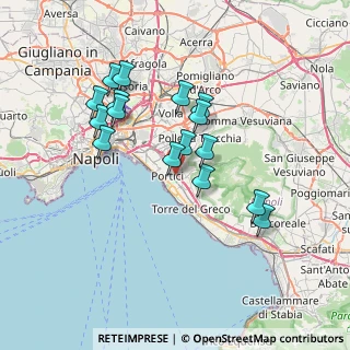 Mappa Piazza Gaetano Poli, 80055 Portici NA, Italia (6.95875)