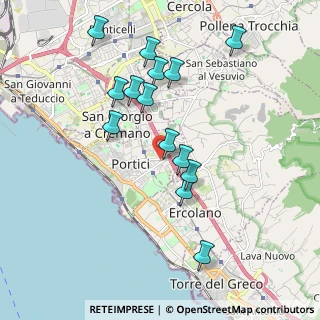 Mappa Piazza Sebastiano Poli, 80055 Portici NA, Italia (1.99286)