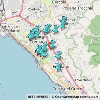 Mappa Piazza Gaetano Poli, 80055 Portici NA, Italia (1.5625)