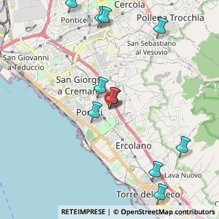 Mappa Piazza Gaetano Poli, 80055 Portici NA, Italia (2.57182)