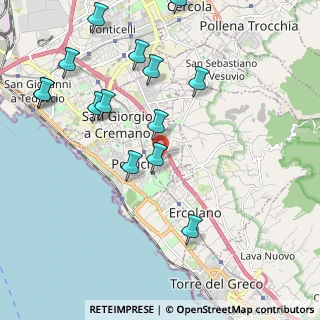 Mappa Piazza Sebastiano Poli, 80055 Portici NA, Italia (2.54071)