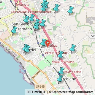 Mappa Piazza Gaetano Poli, 80055 Portici NA, Italia (1.383)