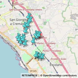 Mappa Piazza Gaetano Poli, 80055 Portici NA, Italia (0.9215)