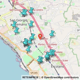 Mappa Piazza Sebastiano Poli, 80055 Portici NA, Italia (1.189)