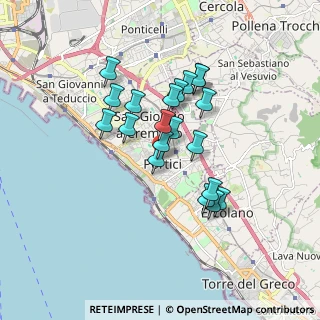 Mappa Via Vittorio Emanuele, 80055 Portici NA, Italia (1.5185)