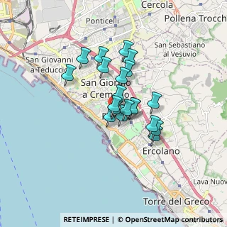 Mappa Via Vittorio Emanuele, 80055 Portici NA, Italia (1.268)