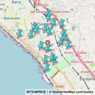 Mappa Via Vittorio Emanuele, 80055 Portici NA, Italia (0.897)