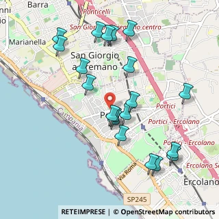 Mappa Via Vittorio Emanuele, 80055 Portici NA, Italia (1.111)