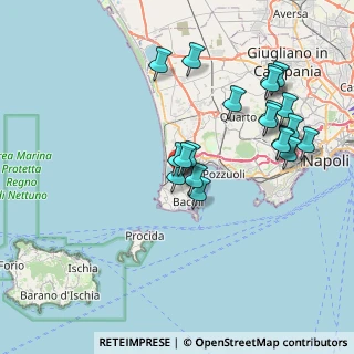 Mappa Via Virgilio, 80070 Bacoli NA, Italia (8.2415)