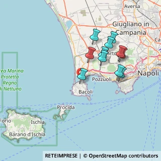 Mappa Via Virgilio, 80070 Bacoli NA, Italia (7.40818)