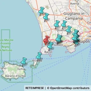Mappa Via Virgilio, 80070 Bacoli NA, Italia (9.0345)