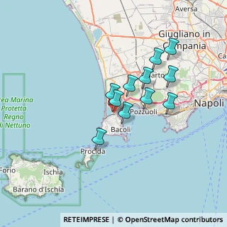 Mappa Via Virgilio, 80070 Bacoli NA, Italia (5.92)
