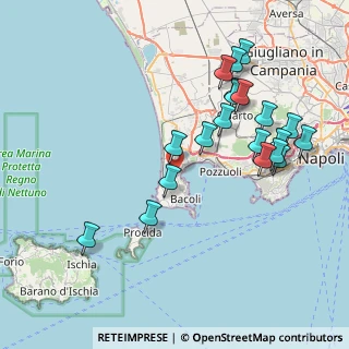 Mappa Via Virgilio, 80070 Bacoli NA, Italia (8.905)