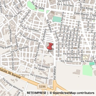 Mappa Via Cremona, 34, 70022 Altamura, Bari (Puglia)