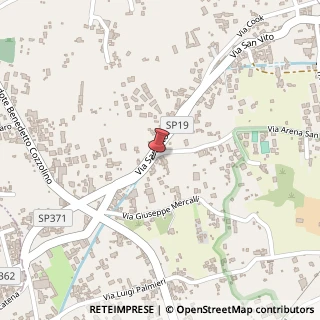 Mappa Via S. Vito Arena, 5, 80056 Ercolano, Napoli (Campania)