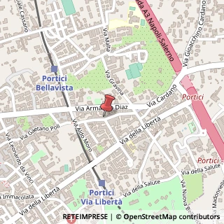 Mappa Via Gaetano Poli, 71, 80055 Napoli, Napoli (Campania)