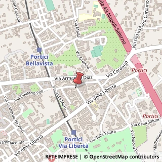 Mappa Viale Gioacchino Rossini, 35, 80055 Portici, Napoli (Campania)